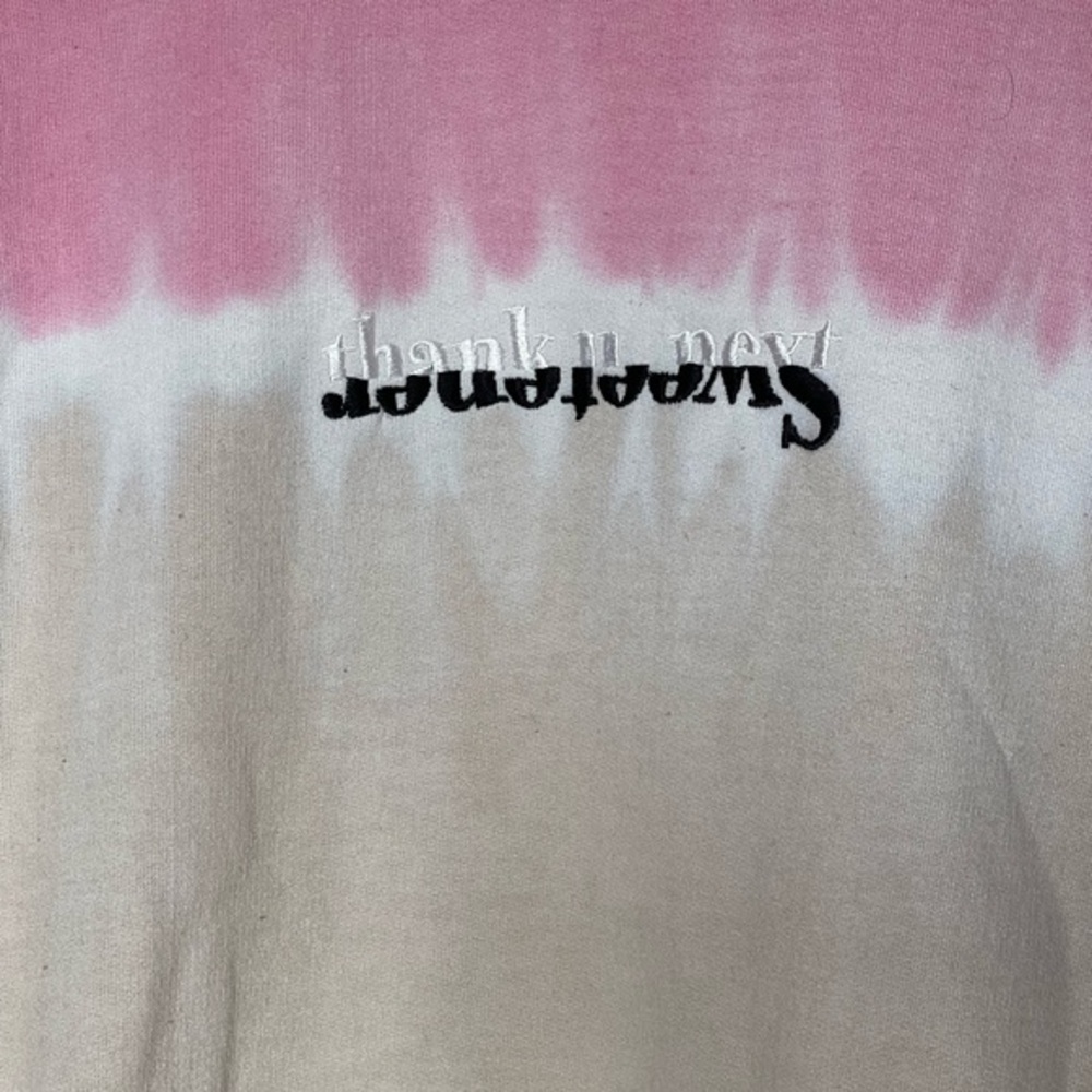 Ariana Grande Sweetener Thank U Next World Tour Sweatshirt Pullover Crewneck‎ S